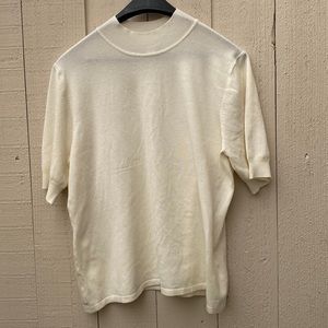 Cold water Creek Short Sleeve Sweater
